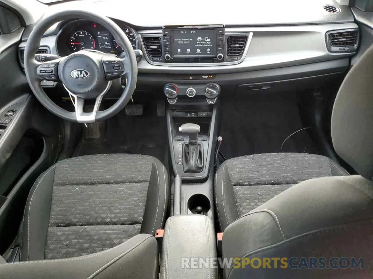 8 Photograph of a damaged car 3KPA24AD6LE284446 KIA RIO 2020