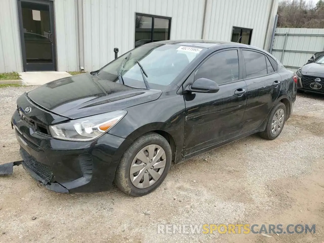 1 Photograph of a damaged car 3KPA24AD6LE297102 KIA RIO 2020