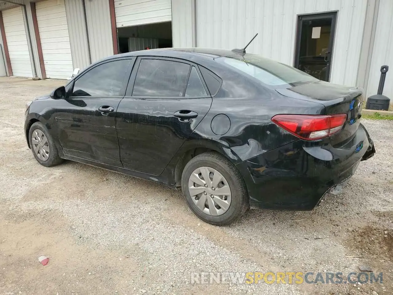 2 Photograph of a damaged car 3KPA24AD6LE297102 KIA RIO 2020