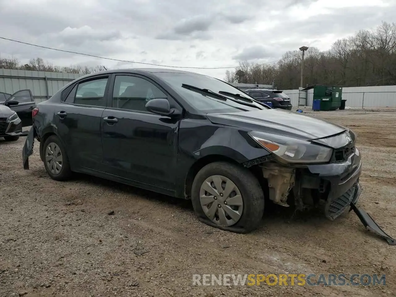 4 Photograph of a damaged car 3KPA24AD6LE297102 KIA RIO 2020