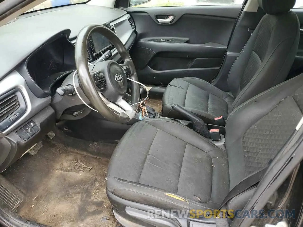 7 Photograph of a damaged car 3KPA24AD6LE297102 KIA RIO 2020