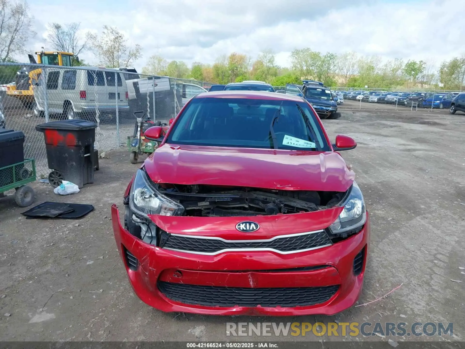 12 Photograph of a damaged car 3KPA24AD6LE311693 KIA RIO 2020
