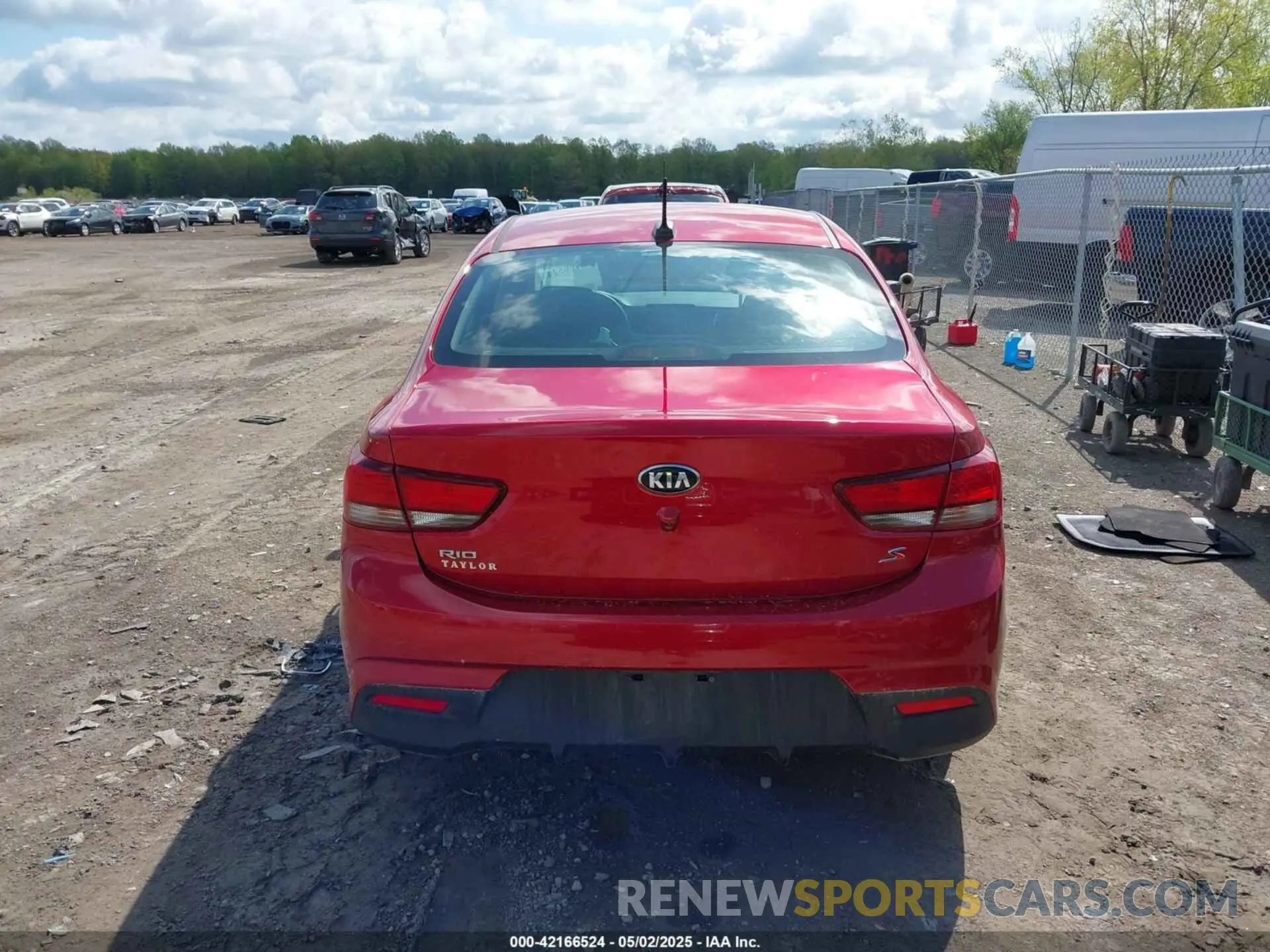 16 Photograph of a damaged car 3KPA24AD6LE311693 KIA RIO 2020
