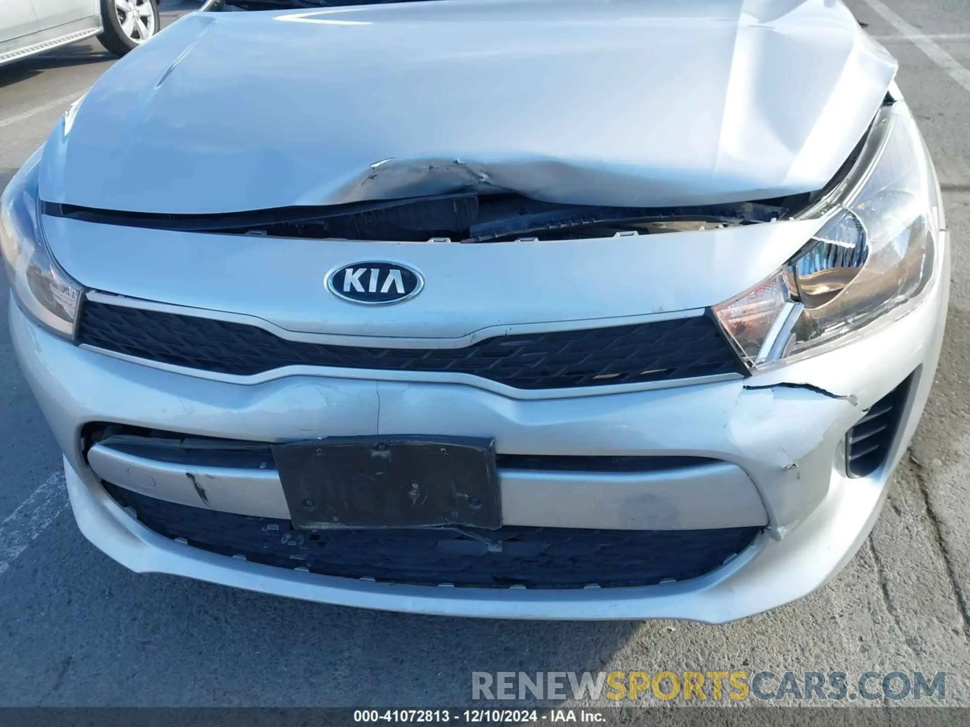 6 Photograph of a damaged car 3KPA24AD6LE312262 KIA RIO 2020