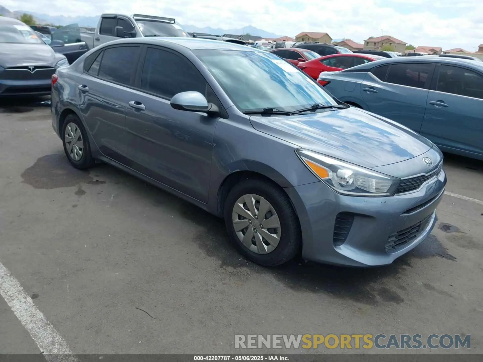 1 Photograph of a damaged car 3KPA24AD6LE336108 KIA RIO 2020