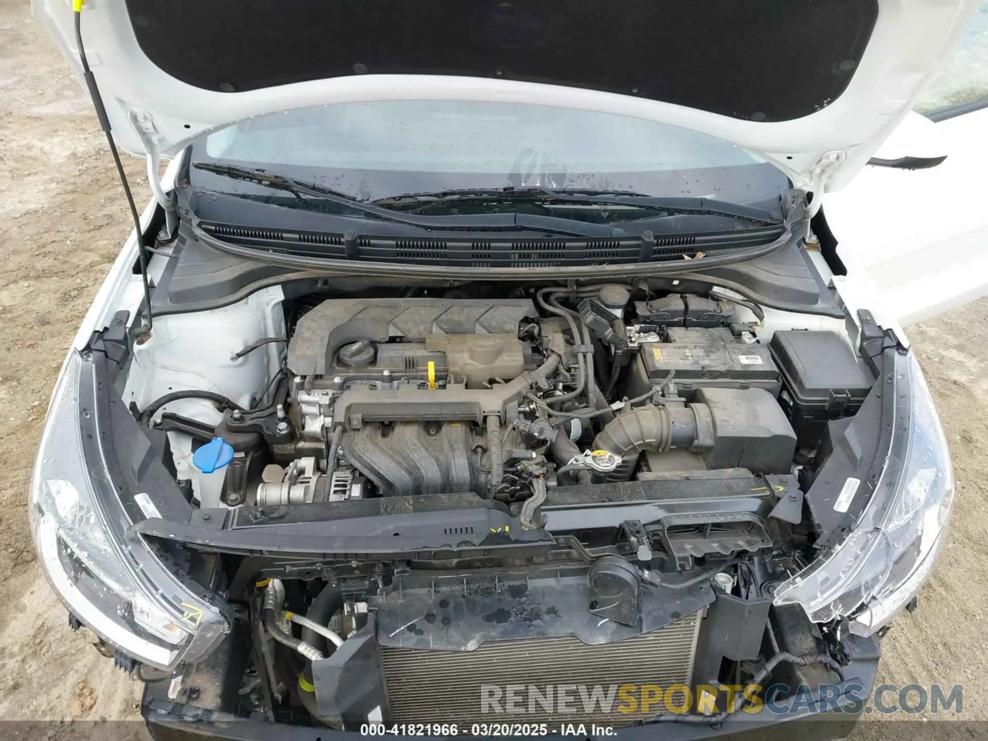 10 Photograph of a damaged car 3KPA24AD6LE346606 KIA RIO 2020