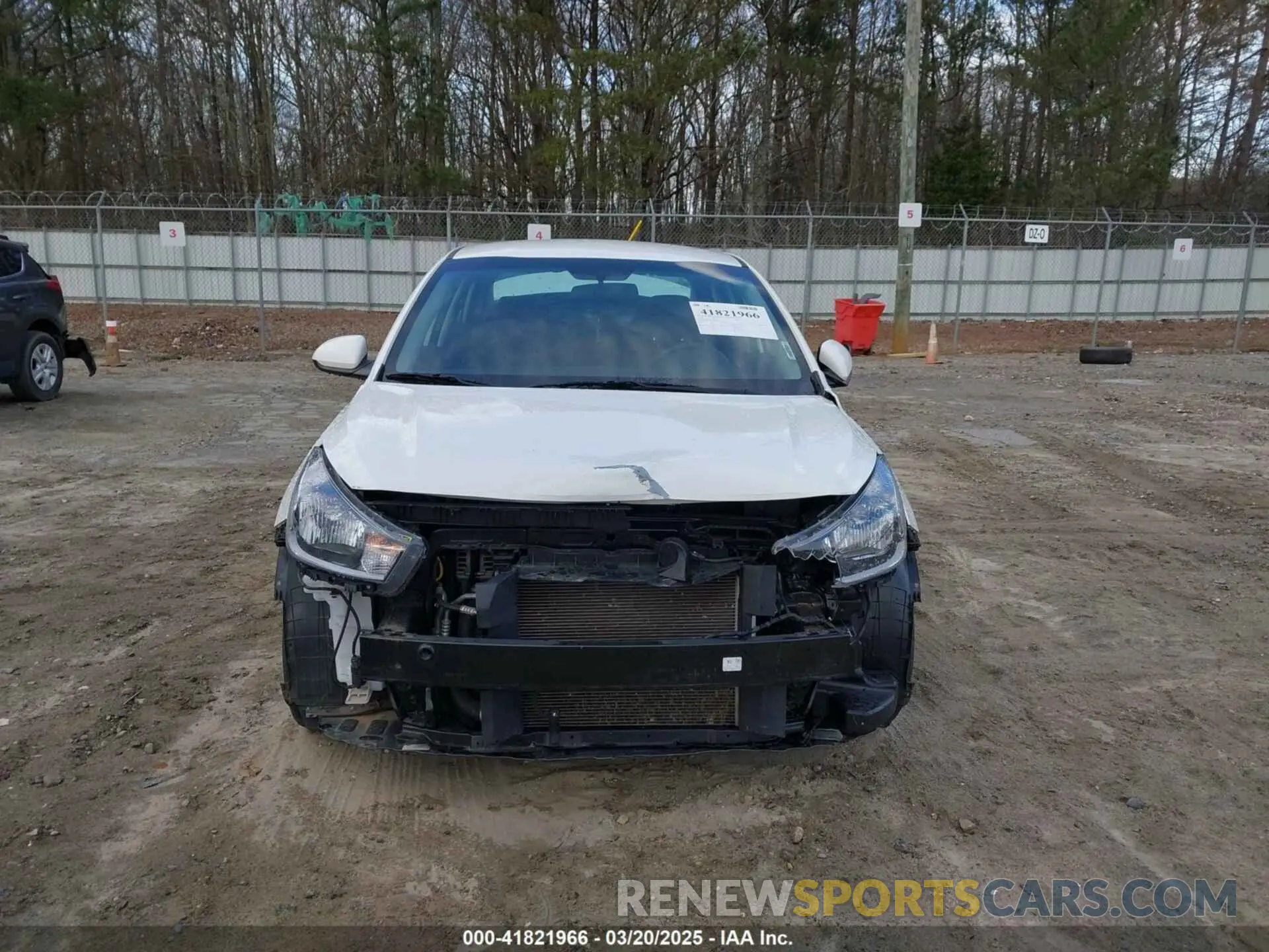 6 Photograph of a damaged car 3KPA24AD6LE346606 KIA RIO 2020