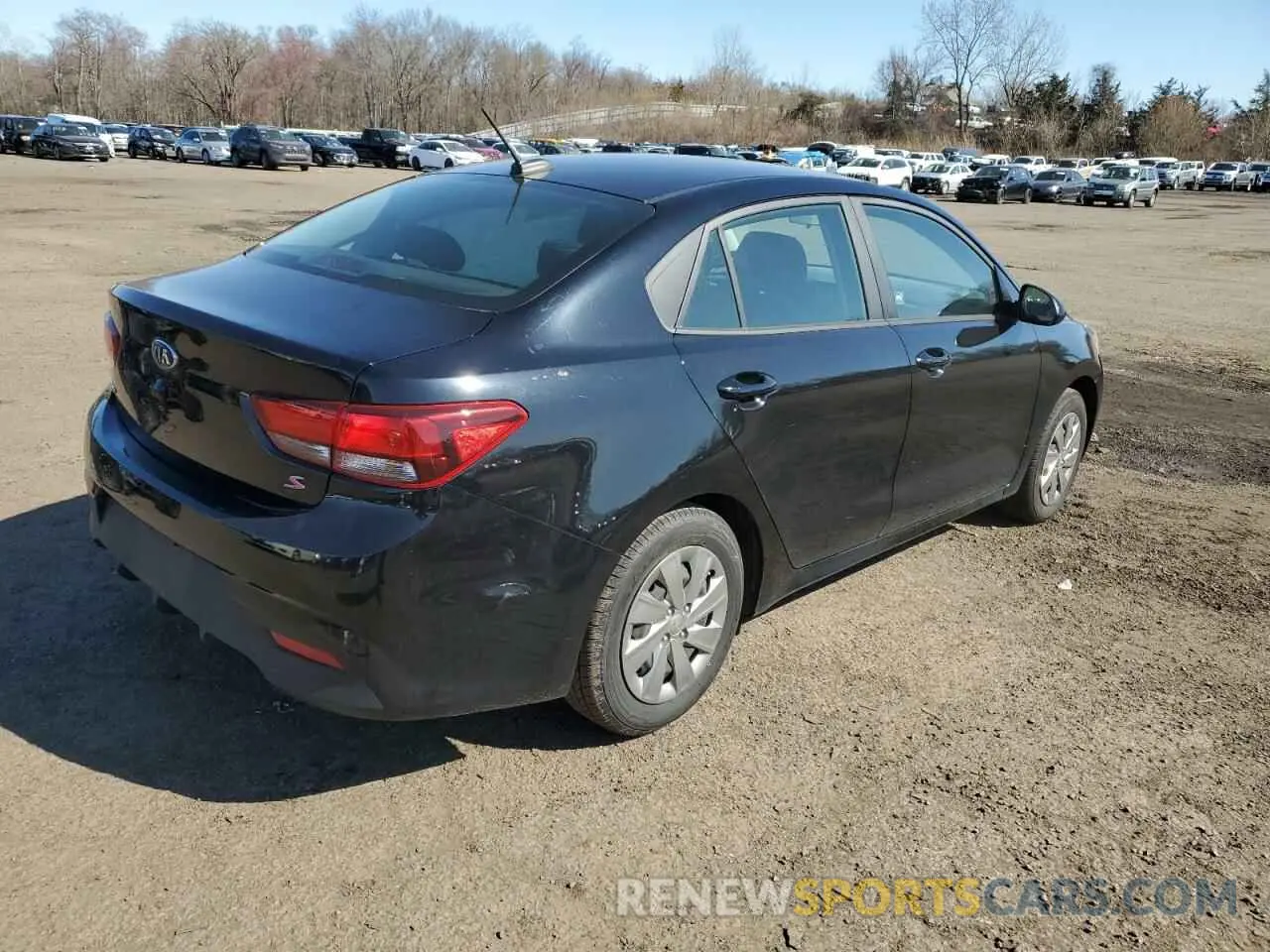 3 Photograph of a damaged car 3KPA24AD7LE260429 KIA RIO 2020