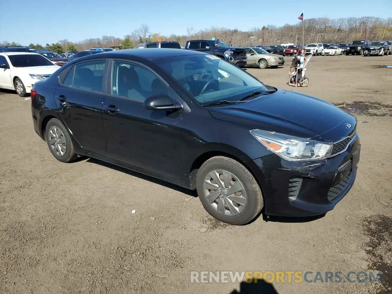 4 Photograph of a damaged car 3KPA24AD7LE260429 KIA RIO 2020