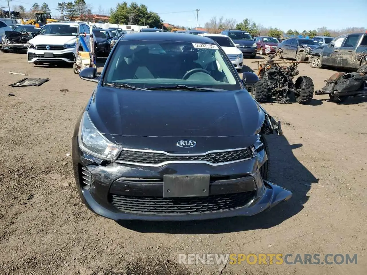 5 Photograph of a damaged car 3KPA24AD7LE260429 KIA RIO 2020