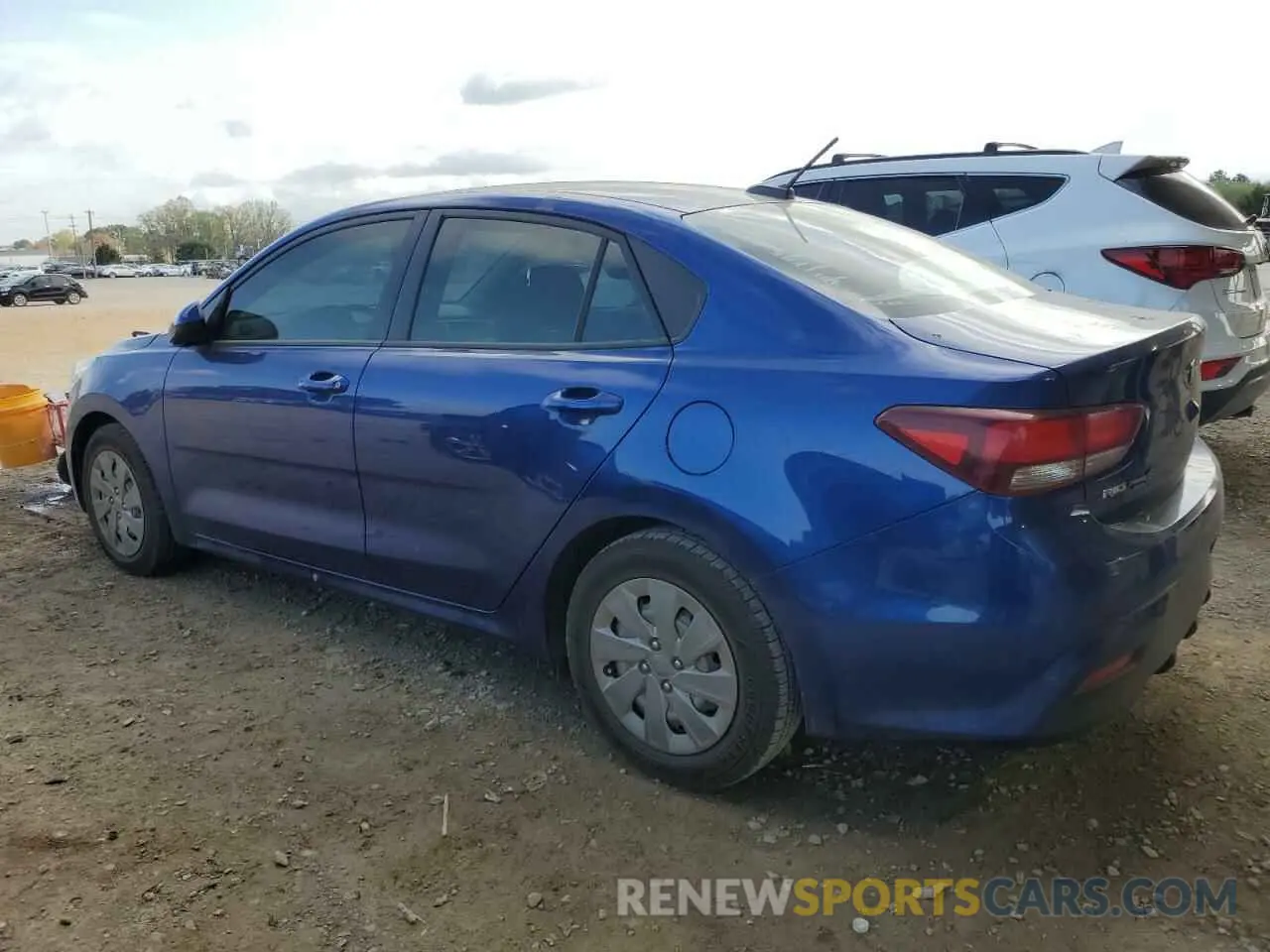 2 Photograph of a damaged car 3KPA24AD7LE284553 KIA RIO 2020