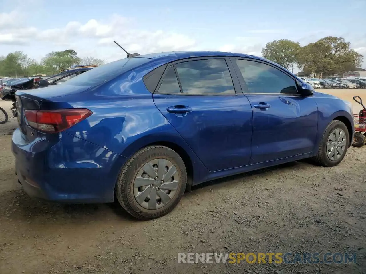 3 Photograph of a damaged car 3KPA24AD7LE284553 KIA RIO 2020