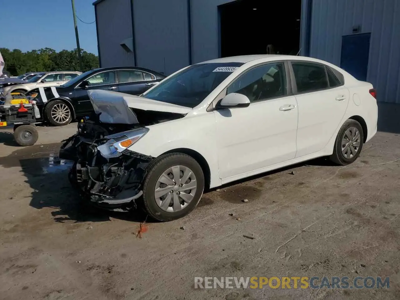 1 Photograph of a damaged car 3KPA24AD7LE285279 KIA RIO 2020