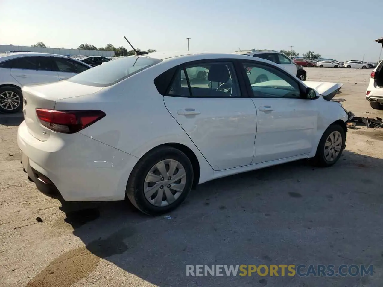 3 Photograph of a damaged car 3KPA24AD7LE285279 KIA RIO 2020