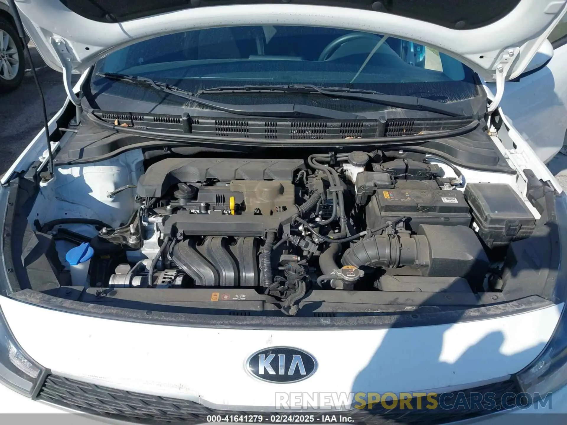 10 Photograph of a damaged car 3KPA24AD7LE297805 KIA RIO 2020