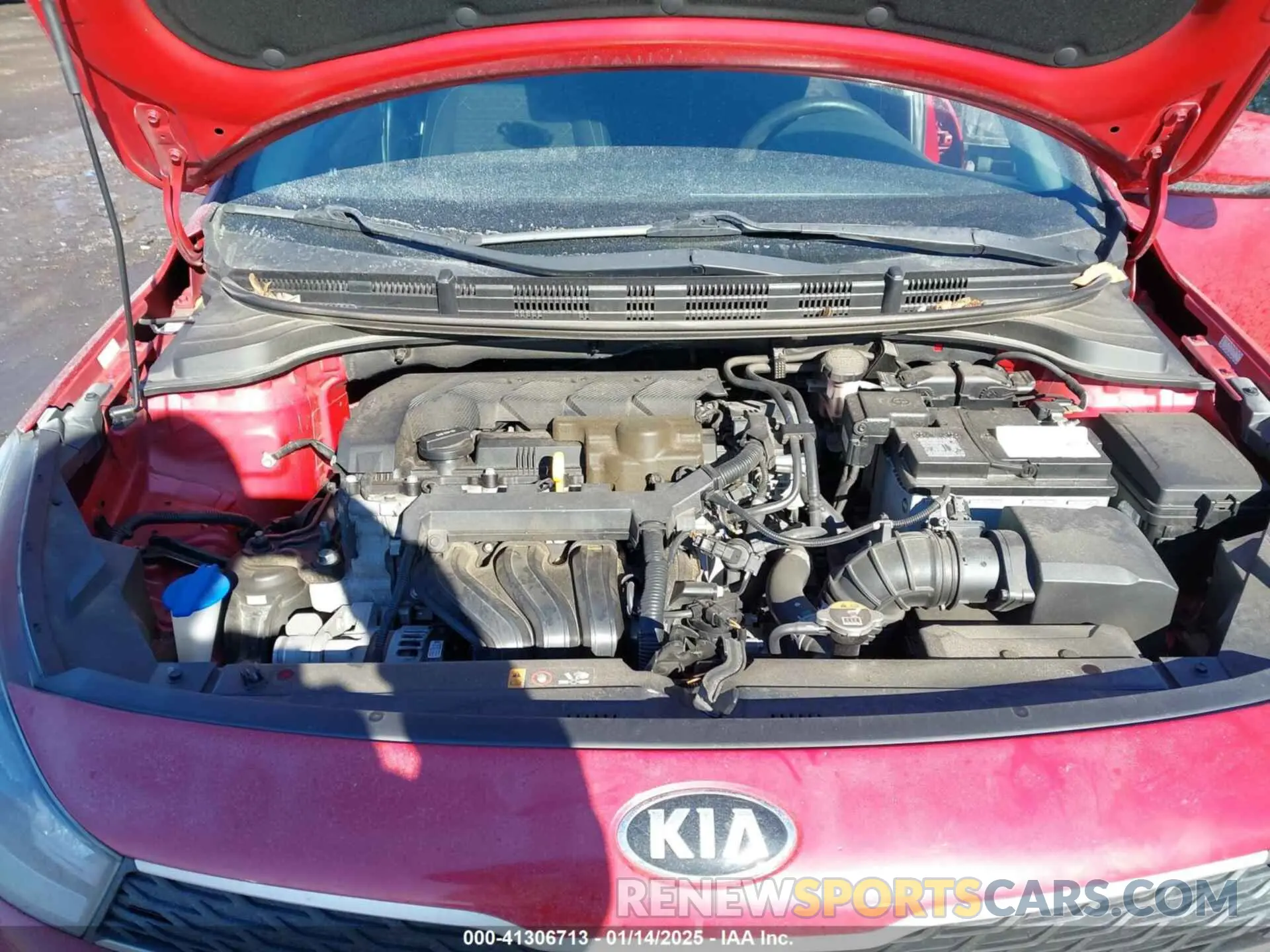 10 Photograph of a damaged car 3KPA24AD7LE307894 KIA RIO 2020
