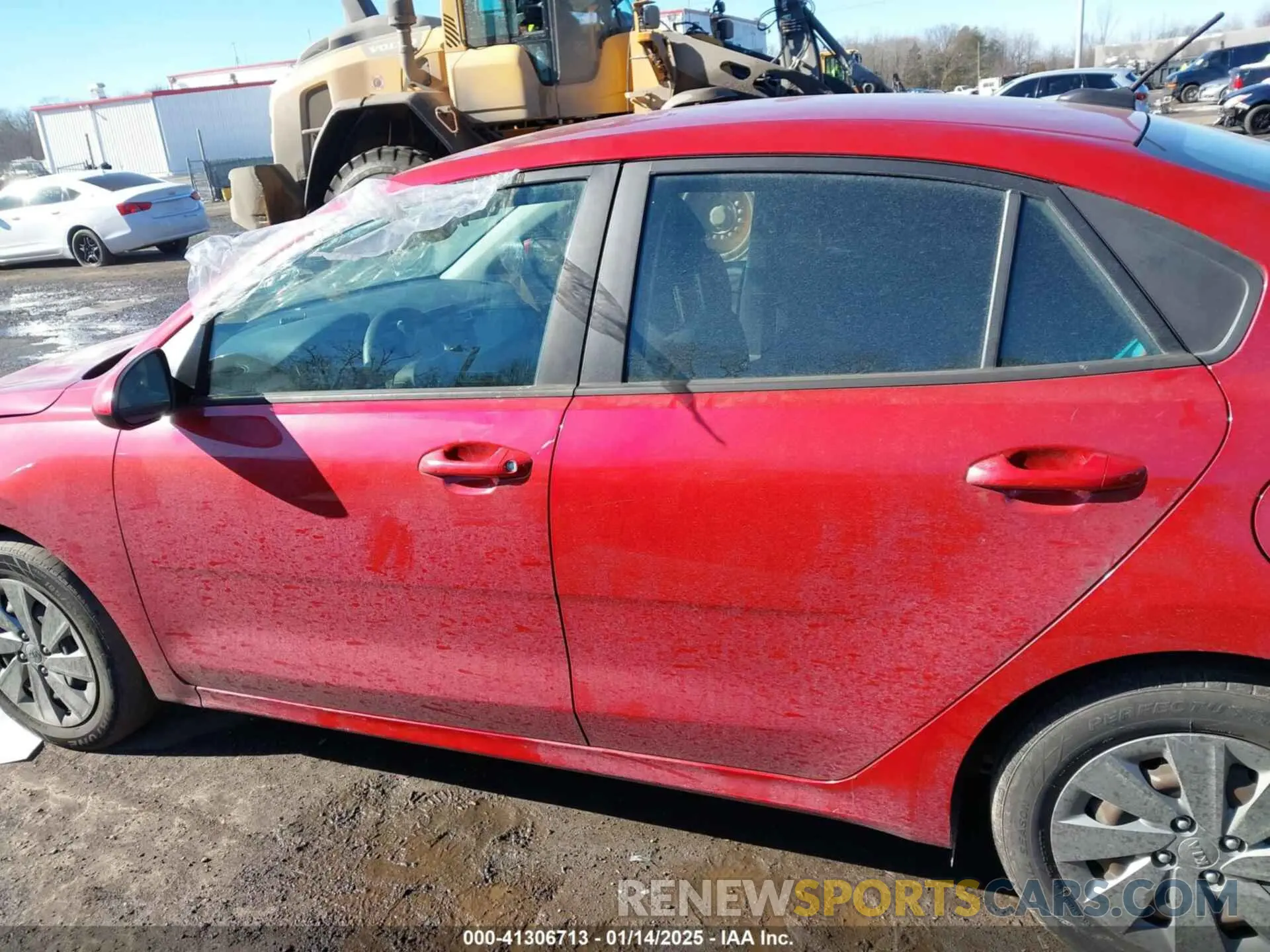 14 Photograph of a damaged car 3KPA24AD7LE307894 KIA RIO 2020