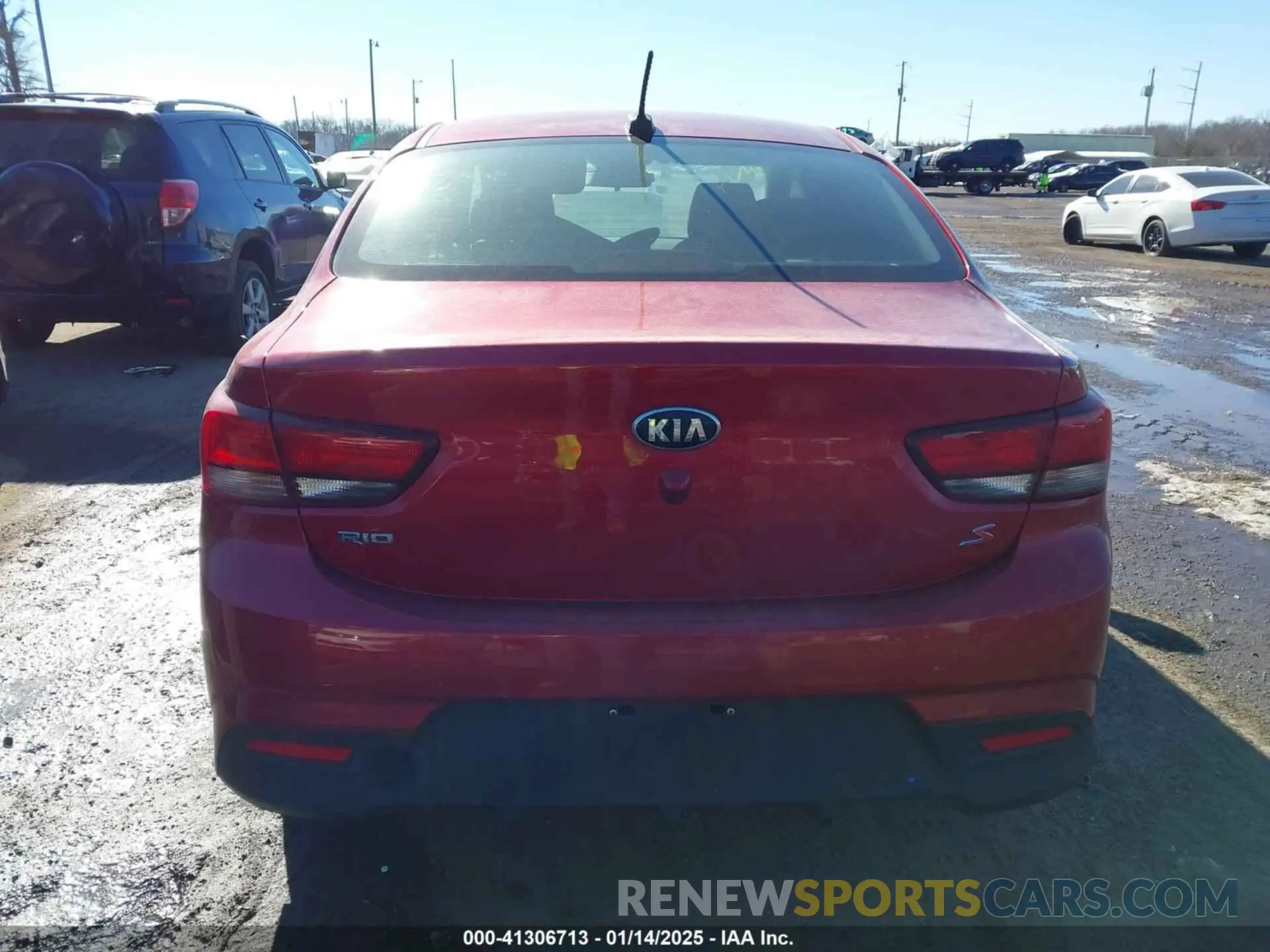 16 Photograph of a damaged car 3KPA24AD7LE307894 KIA RIO 2020