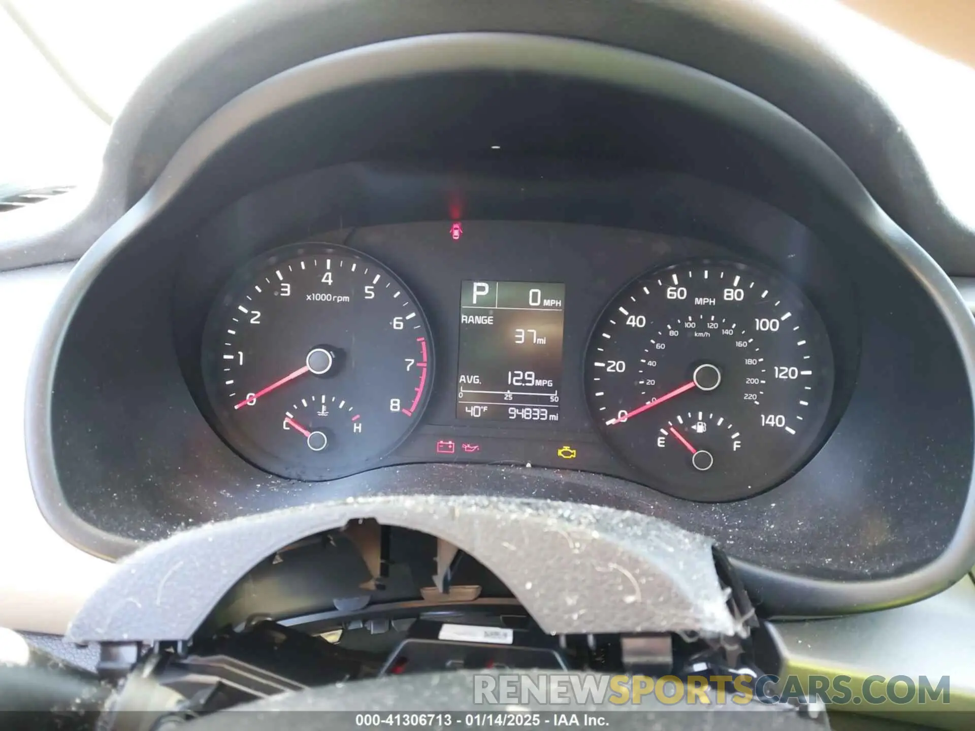 7 Photograph of a damaged car 3KPA24AD7LE307894 KIA RIO 2020