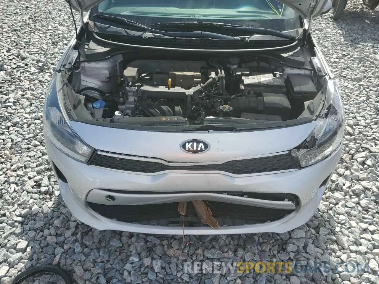 11 Photograph of a damaged car 3KPA24AD7LE322587 KIA RIO 2020