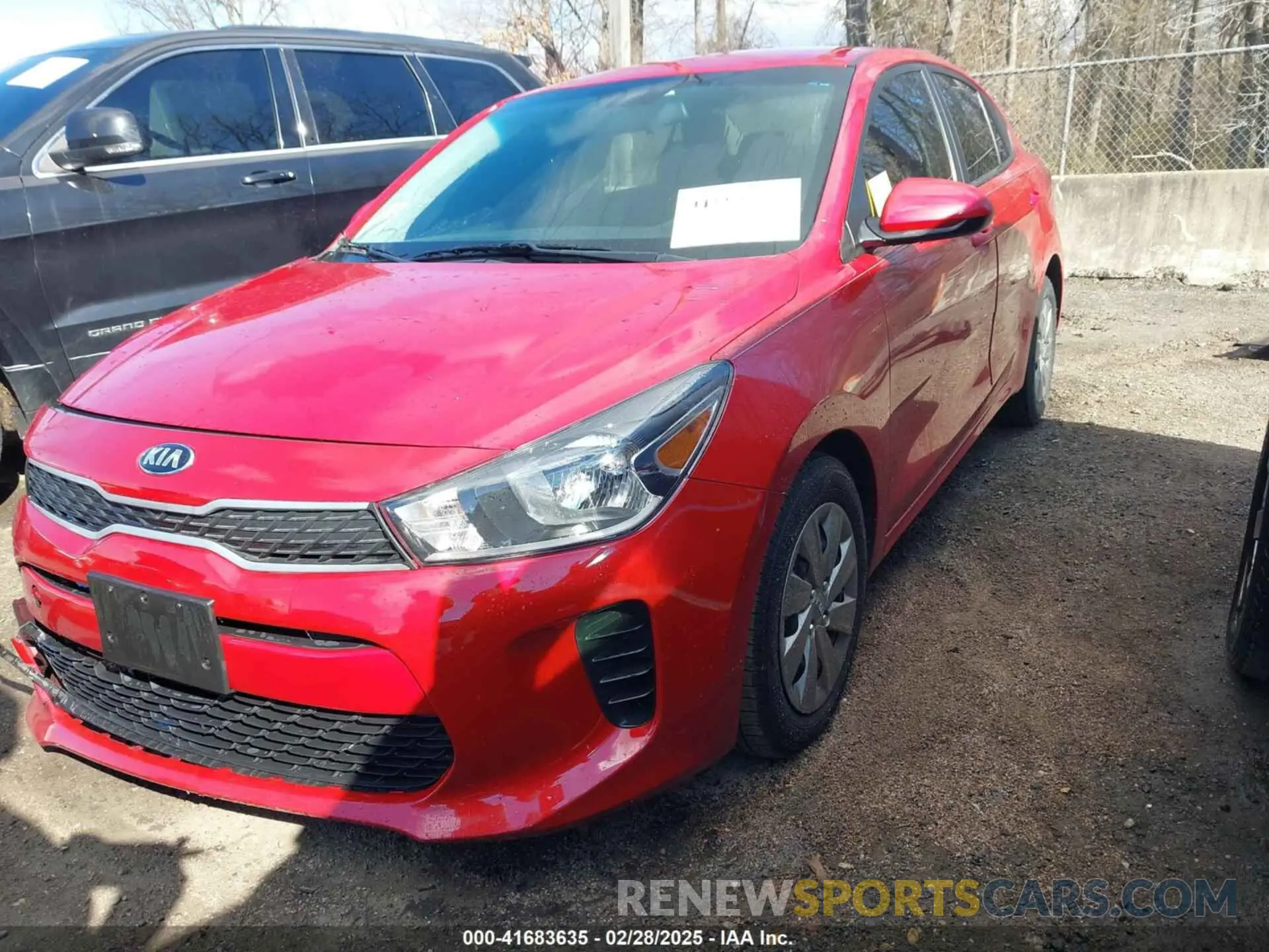 2 Photograph of a damaged car 3KPA24AD7LE328521 KIA RIO 2020