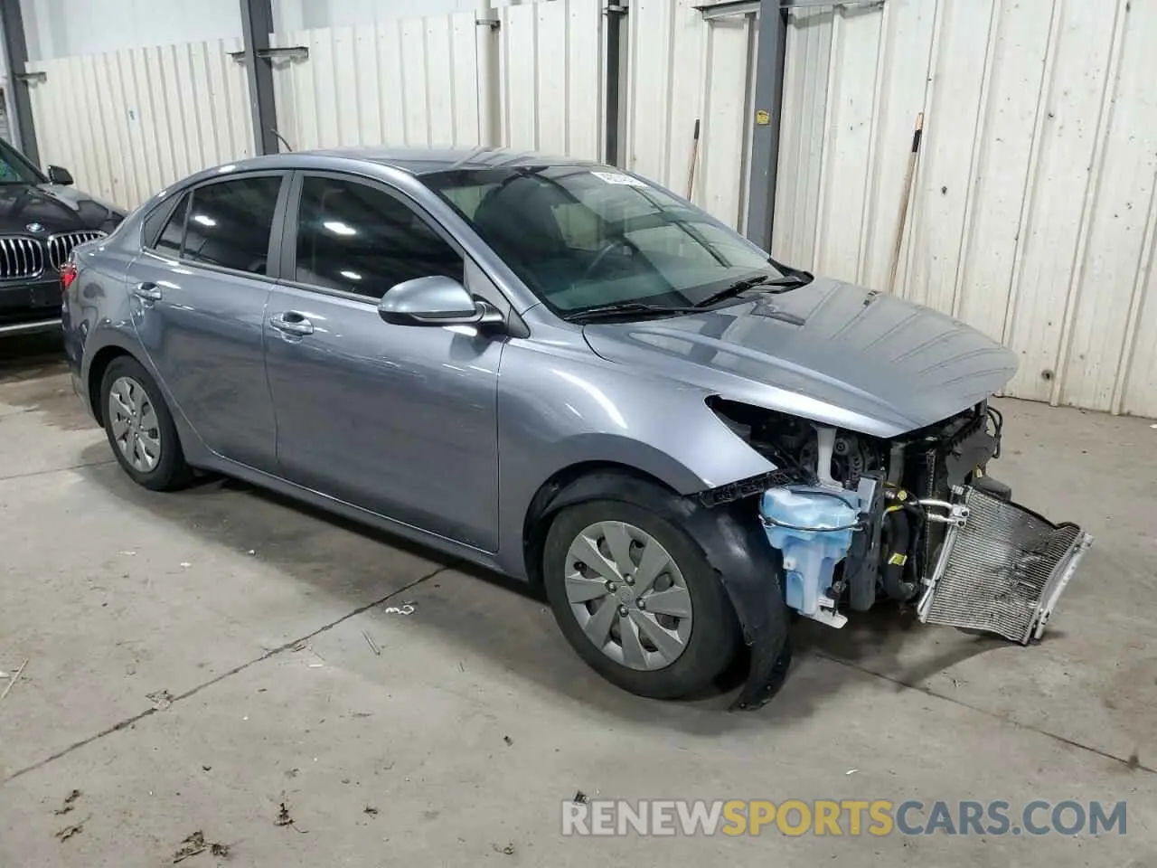 4 Photograph of a damaged car 3KPA24AD7LE330091 KIA RIO 2020
