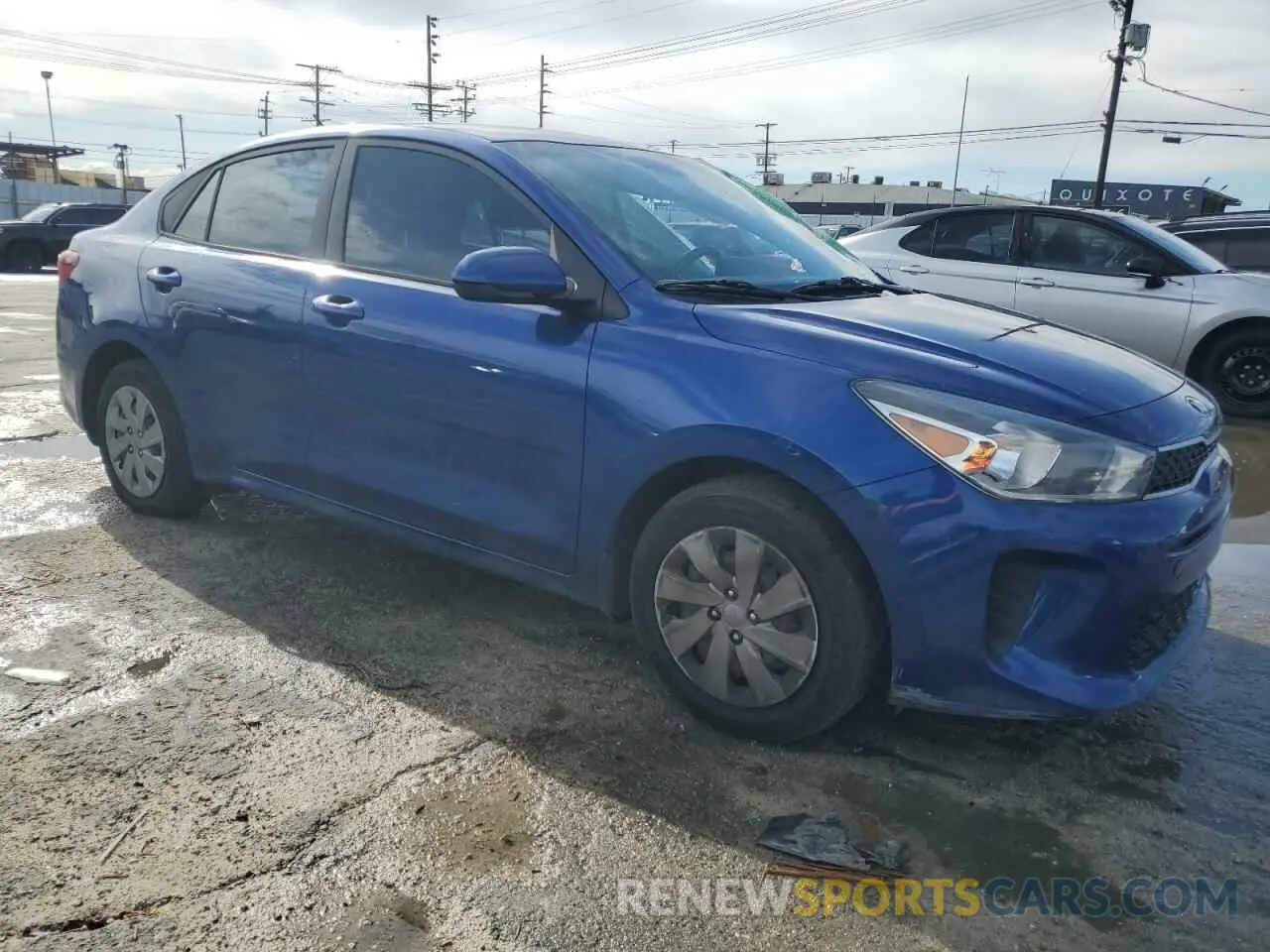 4 Photograph of a damaged car 3KPA24AD7LE331953 KIA RIO 2020