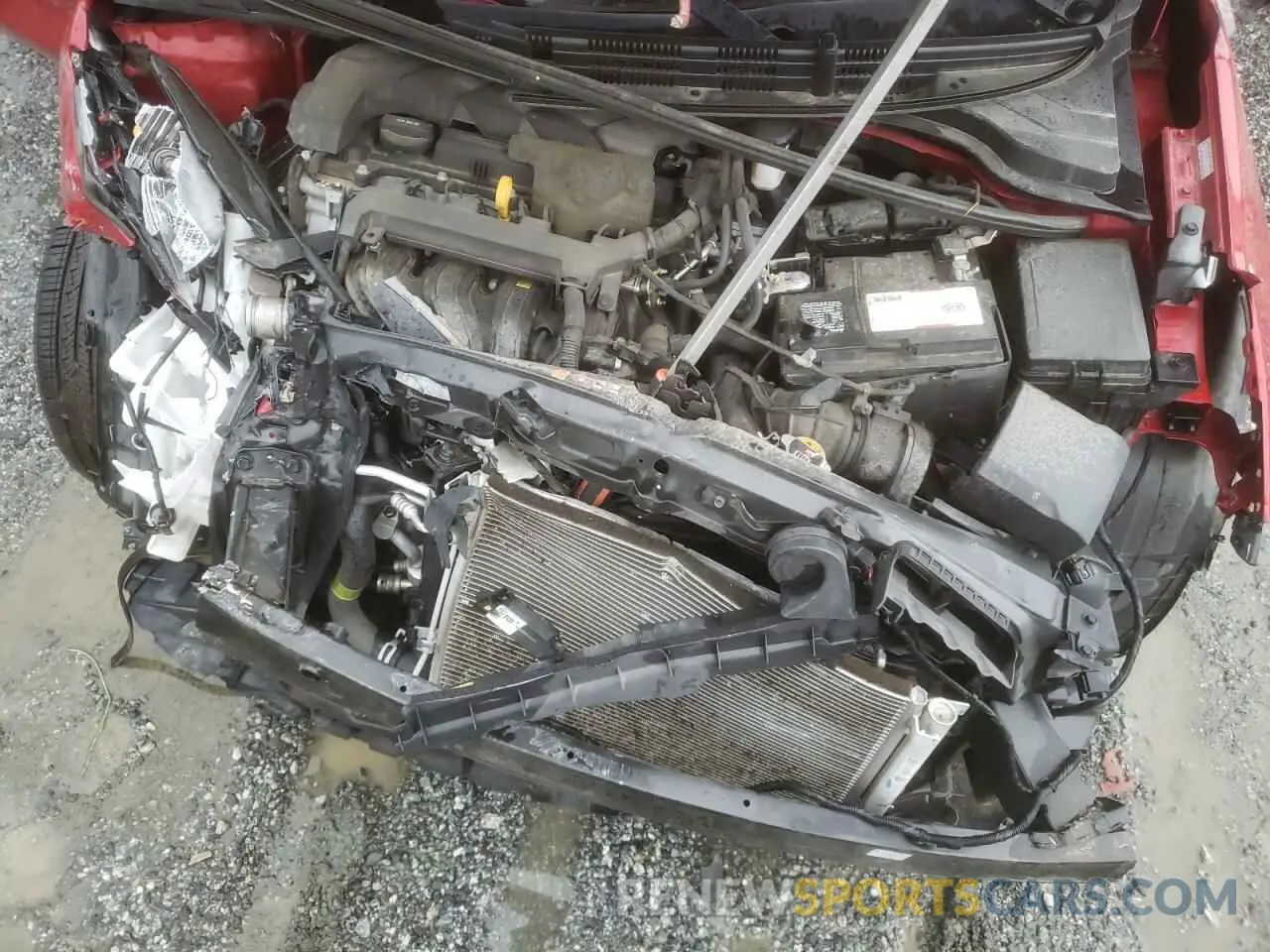 11 Photograph of a damaged car 3KPA24AD7LE335601 KIA RIO 2020
