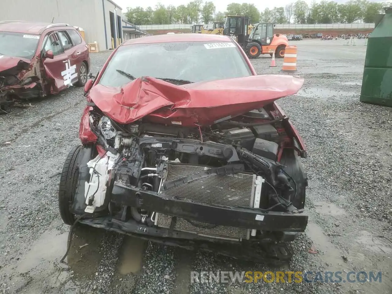 5 Photograph of a damaged car 3KPA24AD7LE335601 KIA RIO 2020