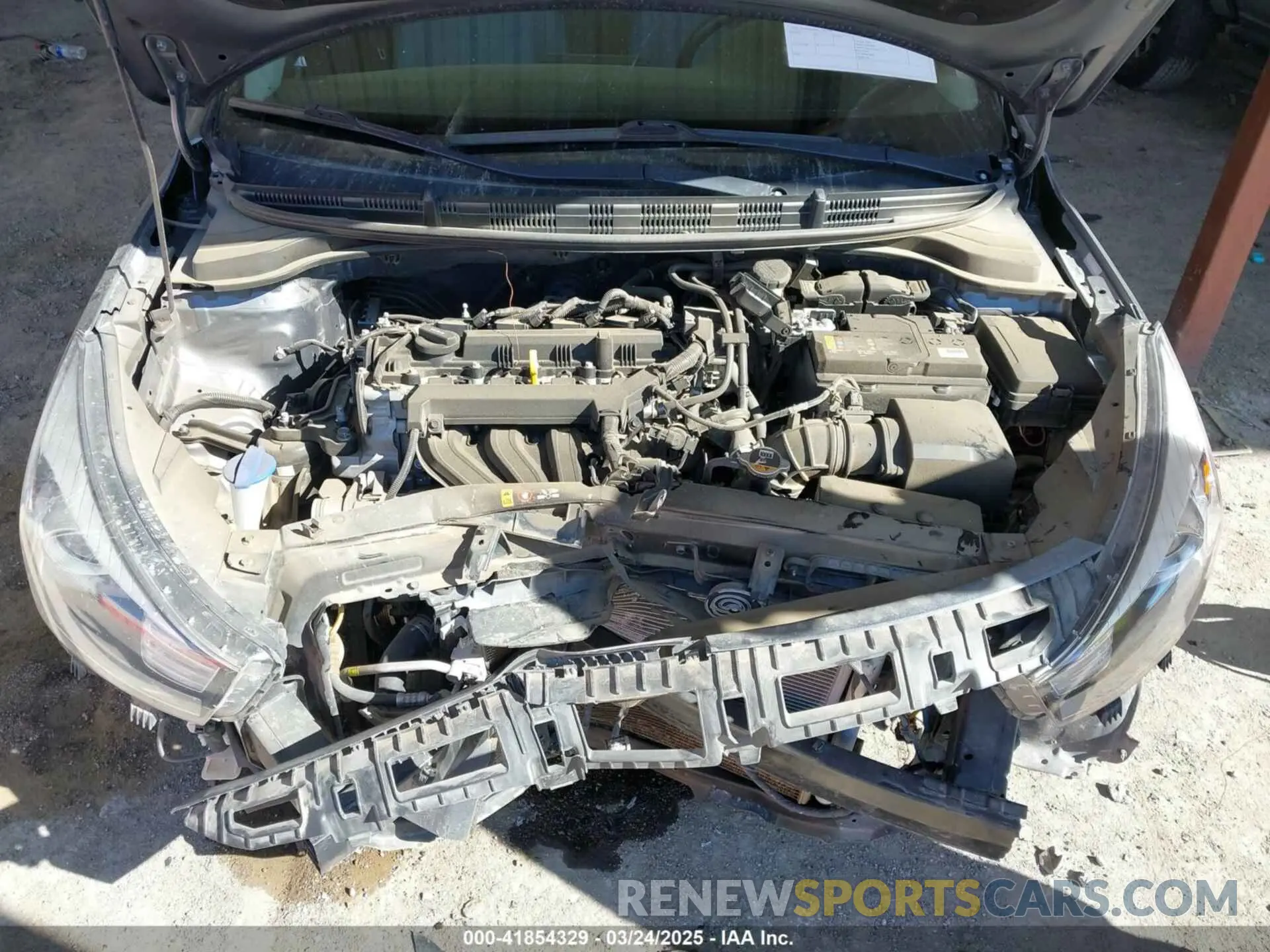 10 Photograph of a damaged car 3KPA24AD7LE346730 KIA RIO 2020