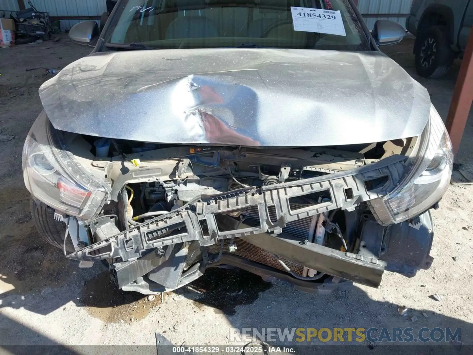 6 Photograph of a damaged car 3KPA24AD7LE346730 KIA RIO 2020