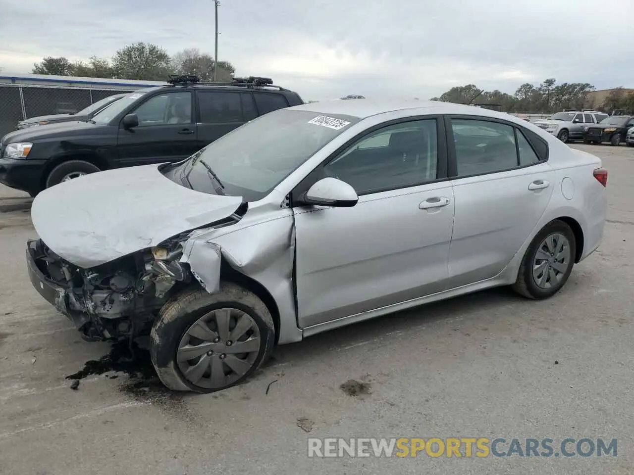 1 Photograph of a damaged car 3KPA24AD7LE352849 KIA RIO 2020