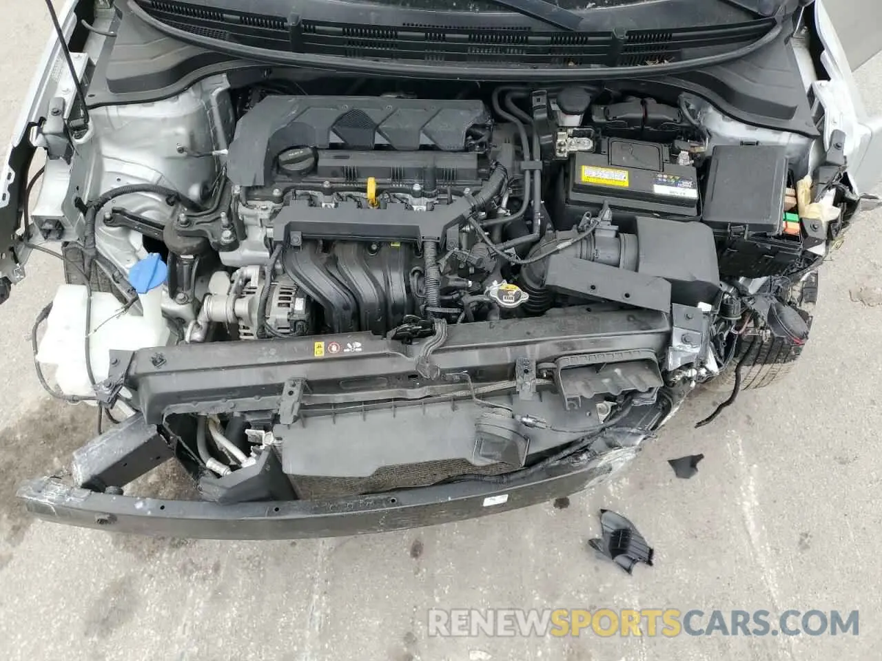 11 Photograph of a damaged car 3KPA24AD7LE352849 KIA RIO 2020