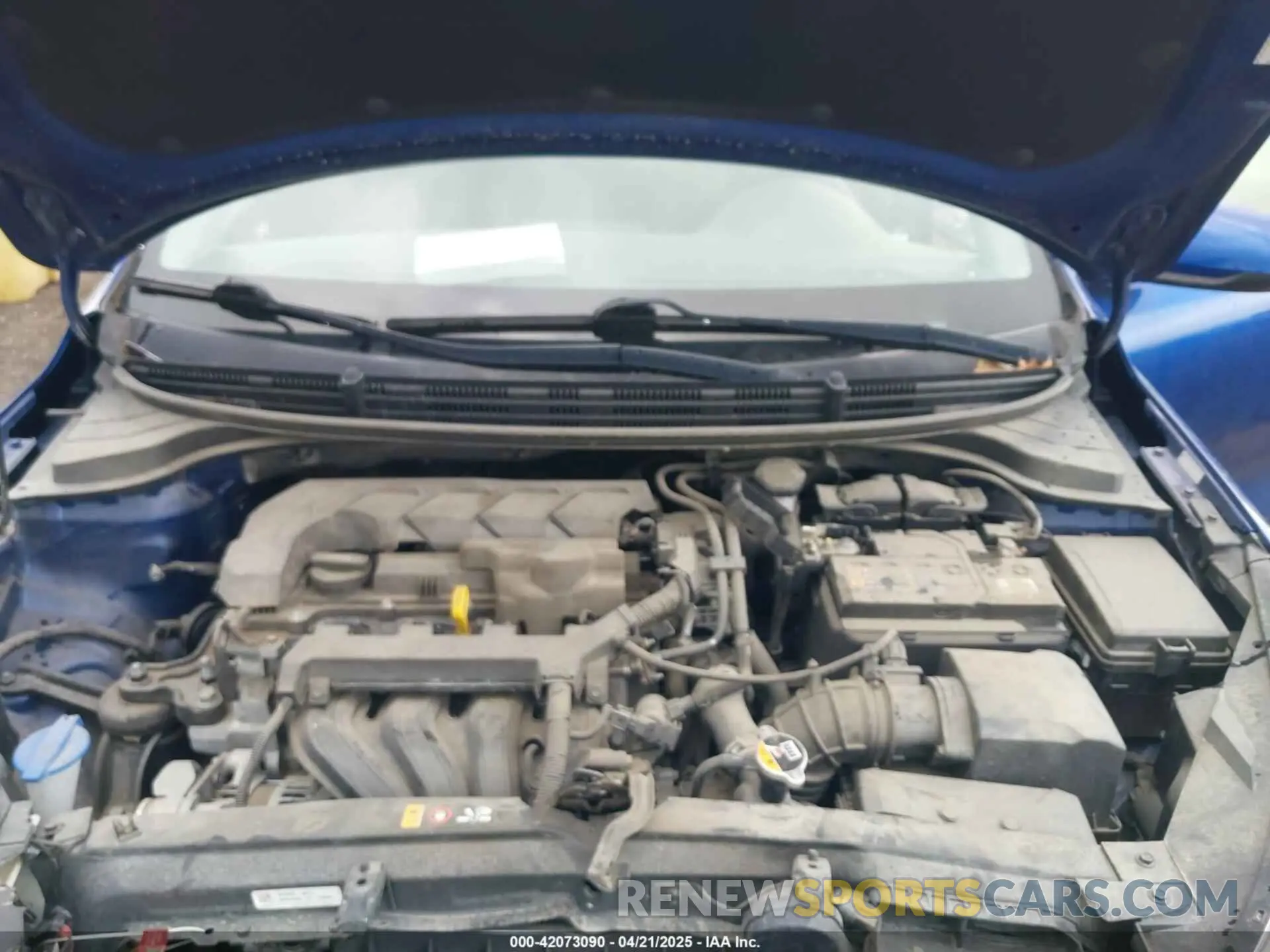 10 Photograph of a damaged car 3KPA24AD8LE263081 KIA RIO 2020