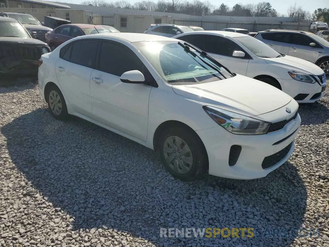 4 Photograph of a damaged car 3KPA24AD8LE299398 KIA RIO 2020