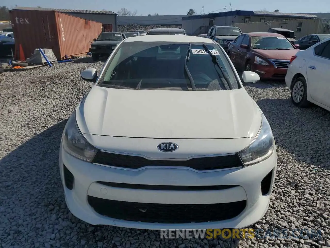 5 Photograph of a damaged car 3KPA24AD8LE299398 KIA RIO 2020