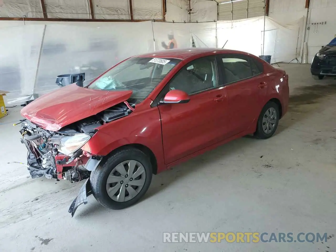 1 Photograph of a damaged car 3KPA24AD8LE311694 KIA RIO 2020