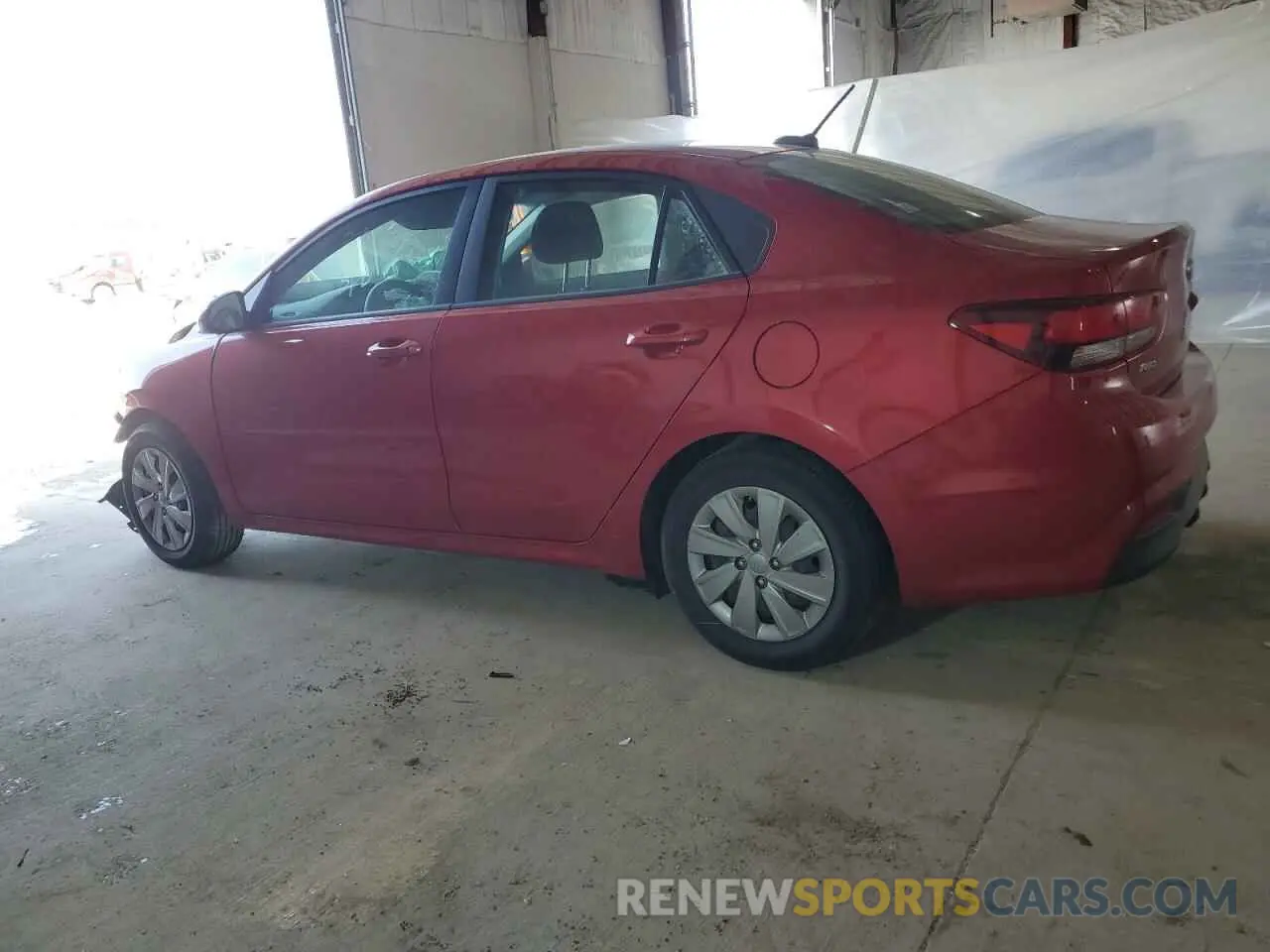 2 Photograph of a damaged car 3KPA24AD8LE311694 KIA RIO 2020