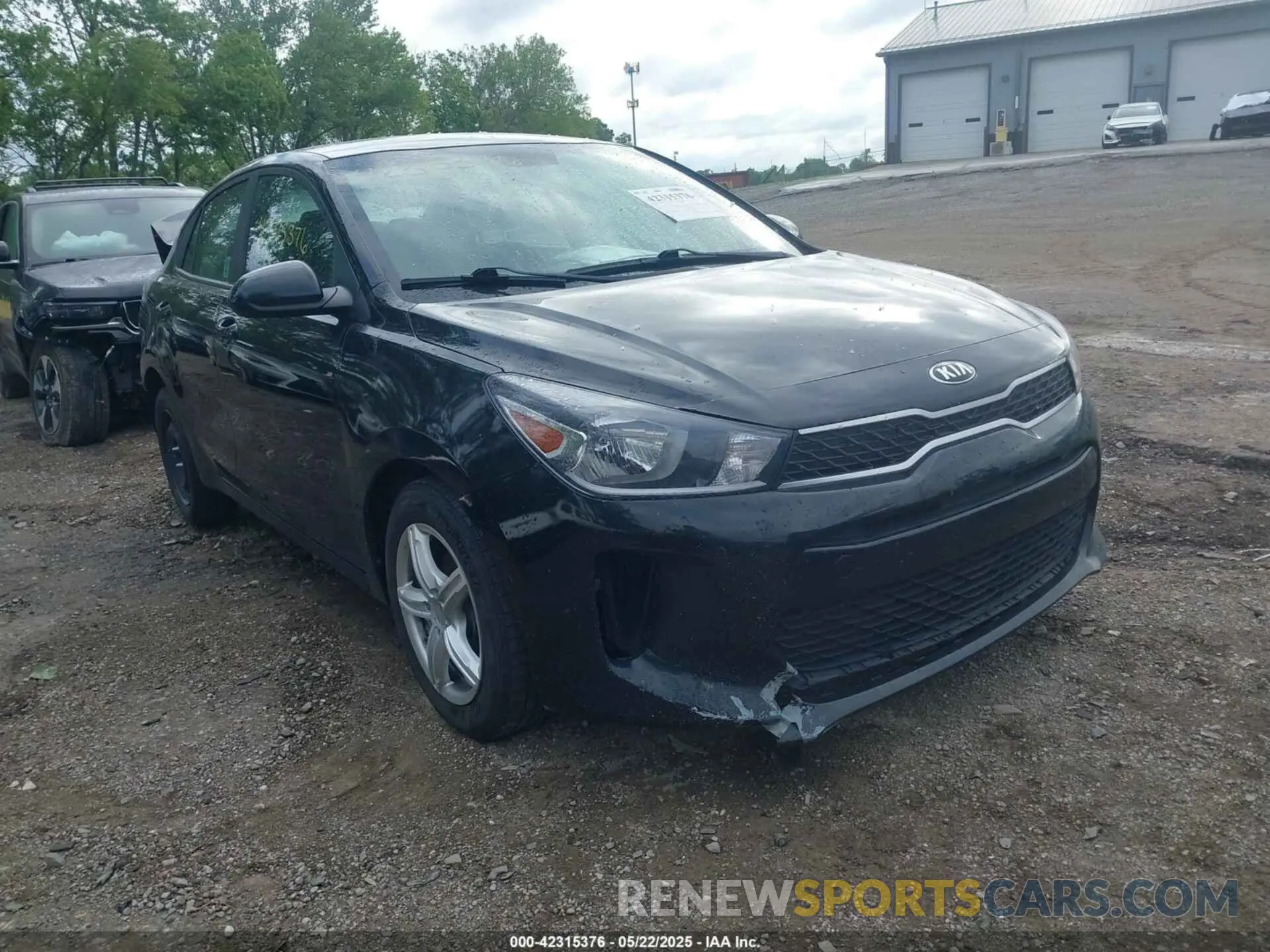 6 Photograph of a damaged car 3KPA24AD8LE315244 KIA RIO 2020
