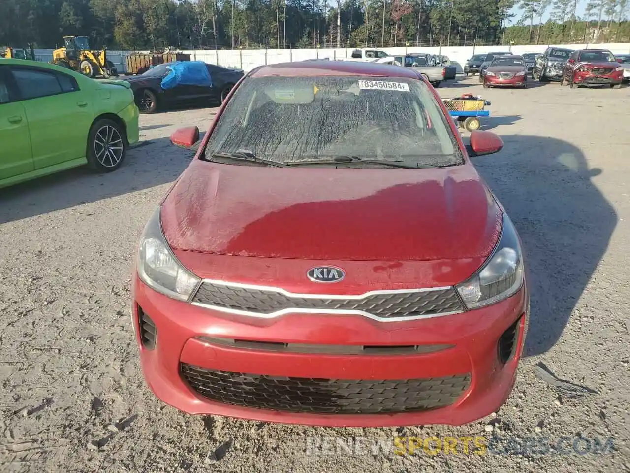 5 Photograph of a damaged car 3KPA24AD8LE331895 KIA RIO 2020