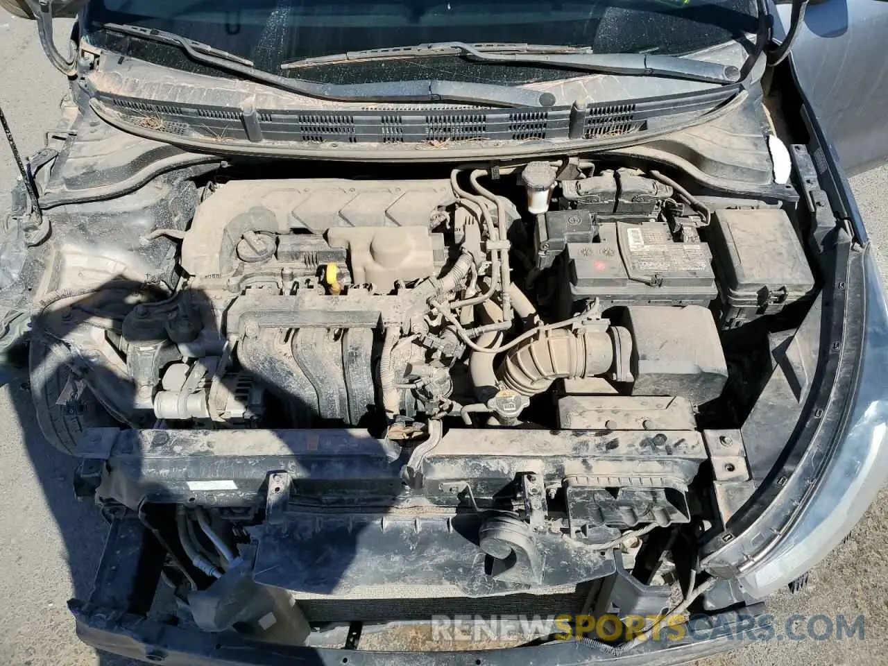13 Photograph of a damaged car 3KPA24AD8LE332139 KIA RIO 2020