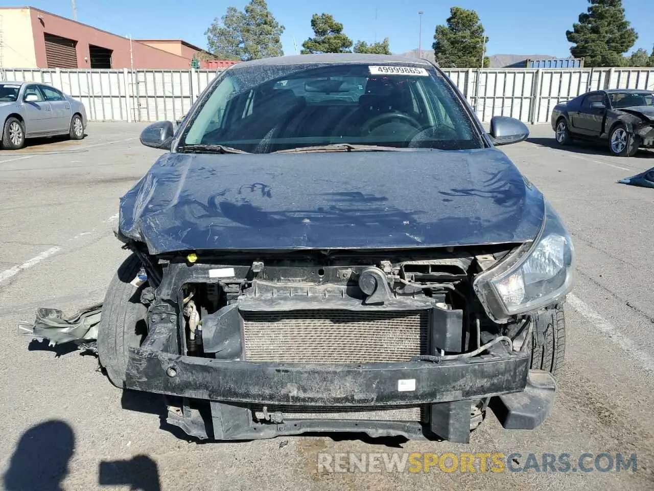 5 Photograph of a damaged car 3KPA24AD8LE332139 KIA RIO 2020
