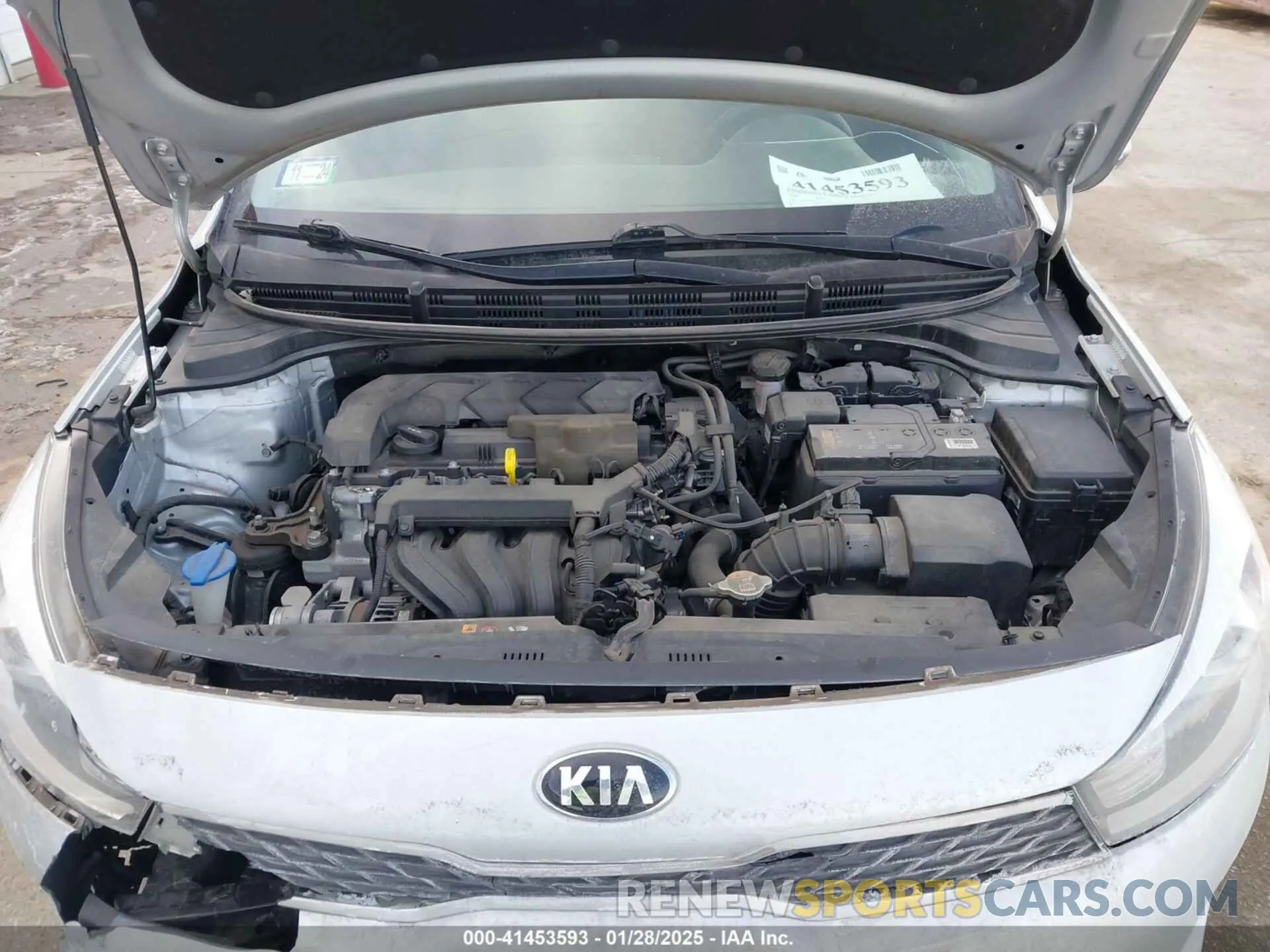 10 Photograph of a damaged car 3KPA24AD8LE336689 KIA RIO 2020