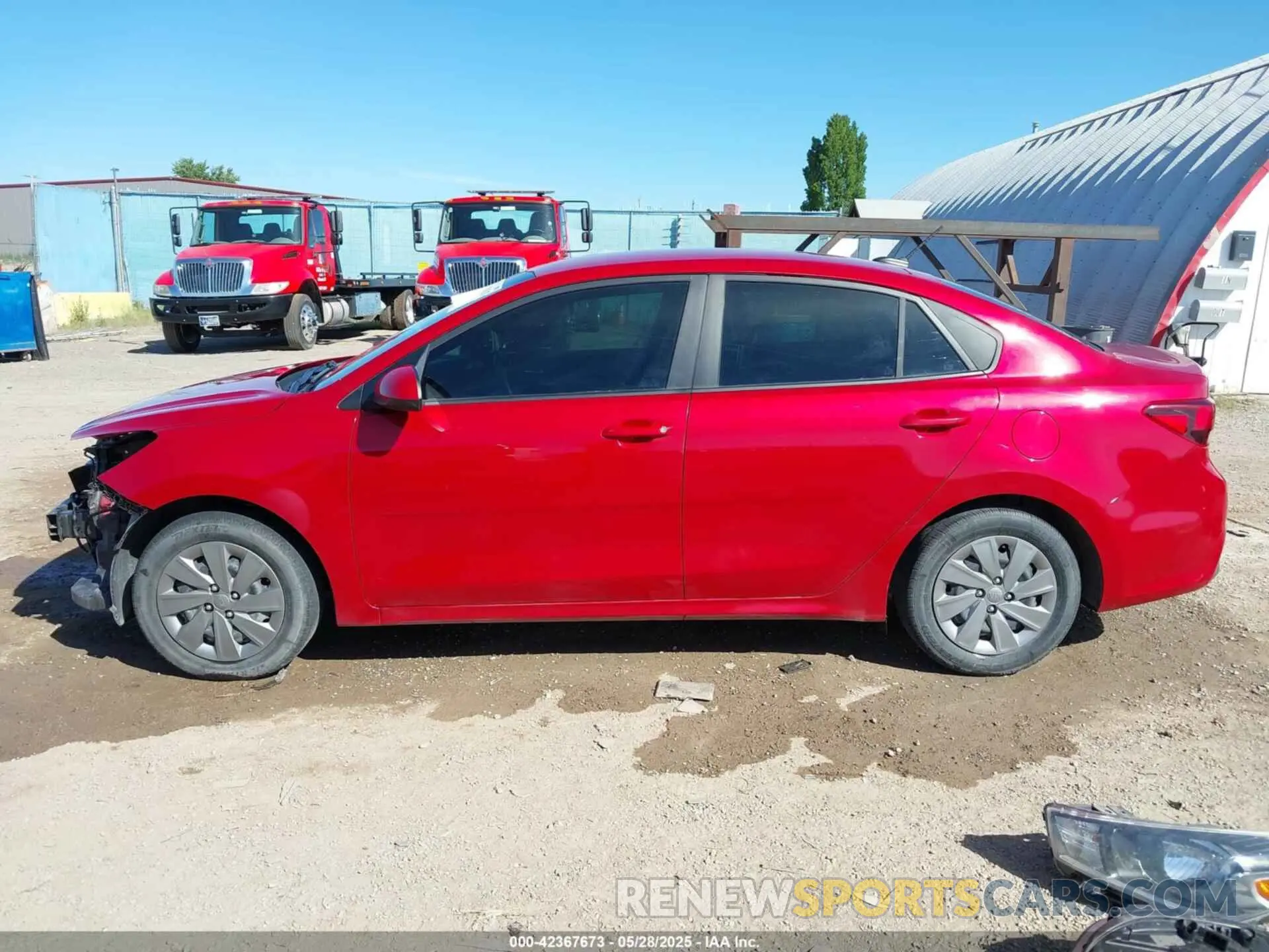 15 Photograph of a damaged car 3KPA24AD8LE343996 KIA RIO 2020