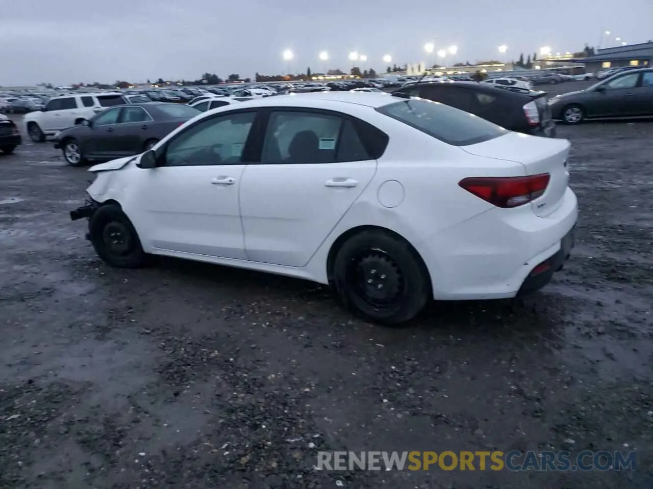 2 Photograph of a damaged car 3KPA24AD8LE358188 KIA RIO 2020