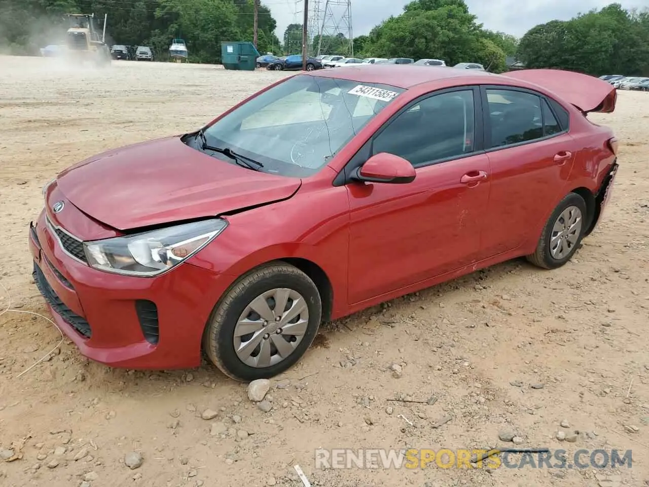 1 Photograph of a damaged car 3KPA24AD8LE359731 KIA RIO 2020