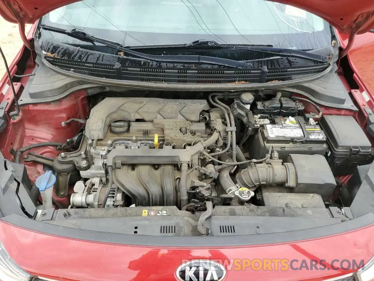 11 Photograph of a damaged car 3KPA24AD8LE359731 KIA RIO 2020