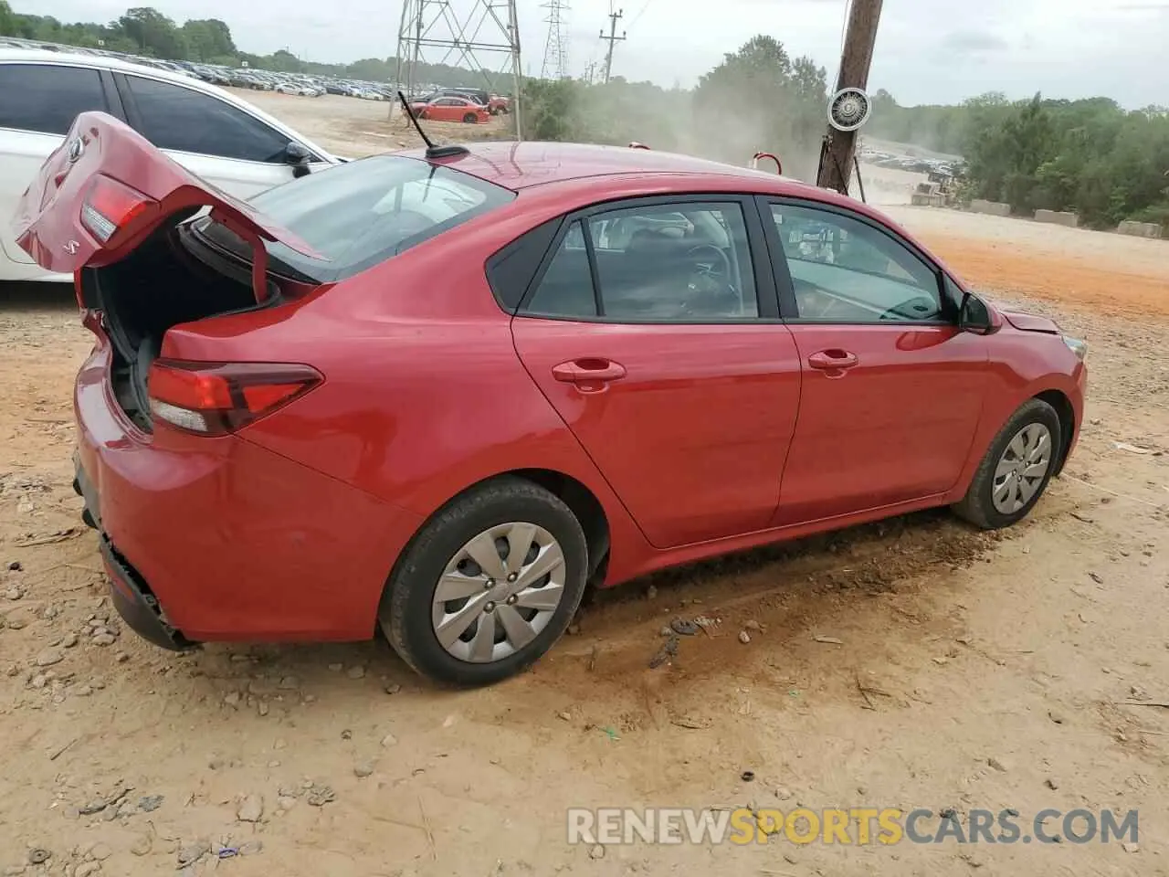 3 Photograph of a damaged car 3KPA24AD8LE359731 KIA RIO 2020