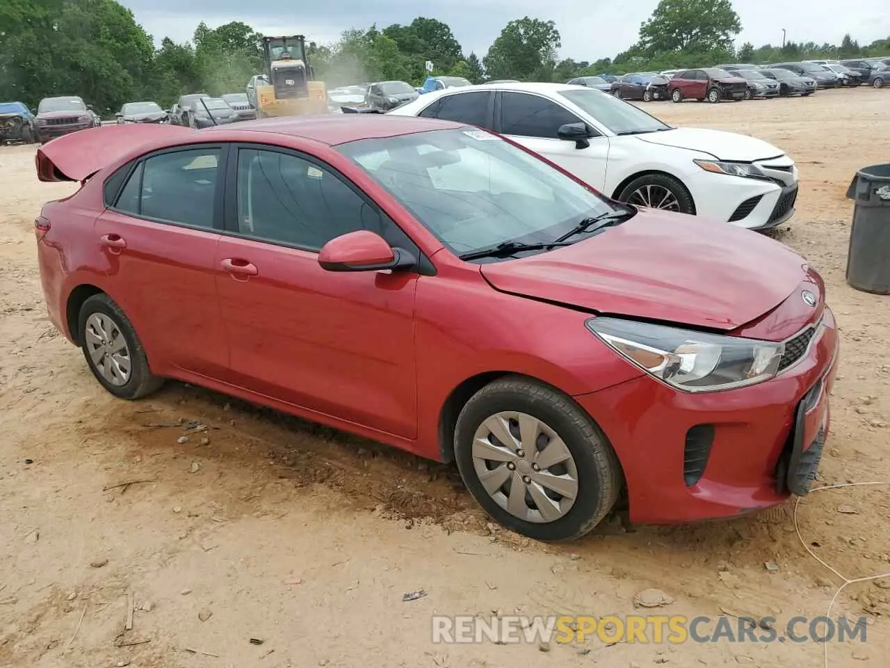 4 Photograph of a damaged car 3KPA24AD8LE359731 KIA RIO 2020
