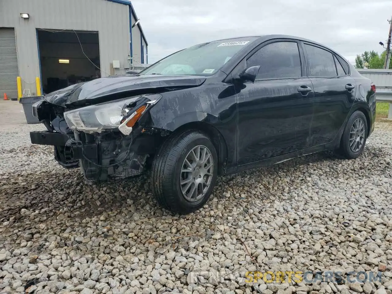 1 Photograph of a damaged car 3KPA24AD9LE257113 KIA RIO 2020
